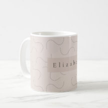 Modern Name Mug 