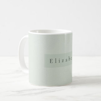 Caneca De Café Modern Name Mug 