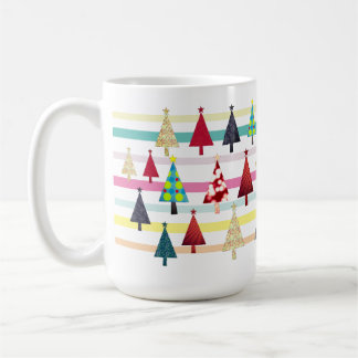 Caneca De Café Modern Retro Natal