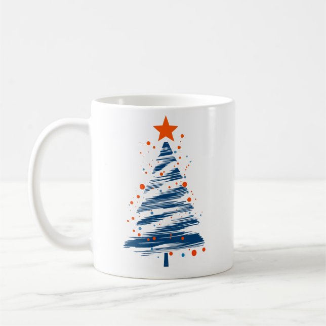 Caneca De Café Modern Tree Charm (Esquerda)