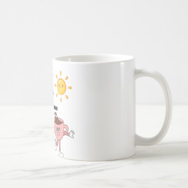 Caneca de café moderna com citação motivadora impr (Direita)