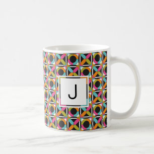 Caneca de café moderna do teste padrão da edred