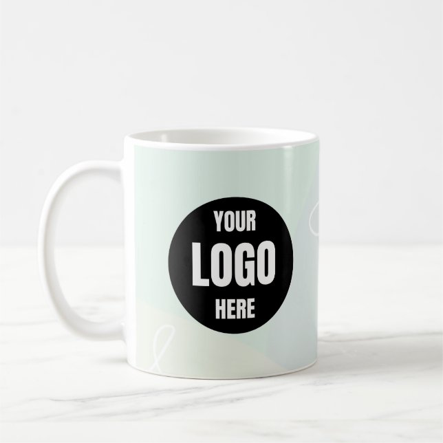 Caneca de café moderna e estética pastel para pequ (Esquerda)