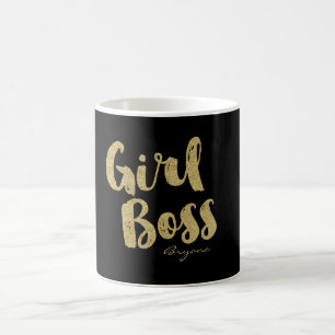 Caneca de Café Moderna Tipo Folha Dourada BOSS Gar