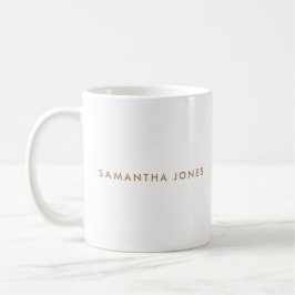 Caneca De Café Moderno Minimalista