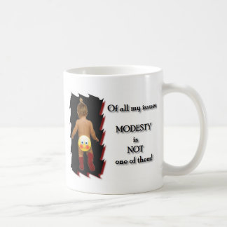 Caneca De Café Modéstia