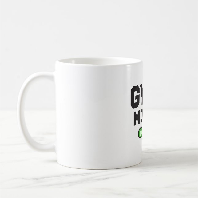 Caneca De Café Modo Academia – Treine Duro Permaneça Forte (Esquerda)
