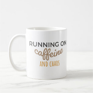 Caneca De Café Modo Cafeine e Chaos