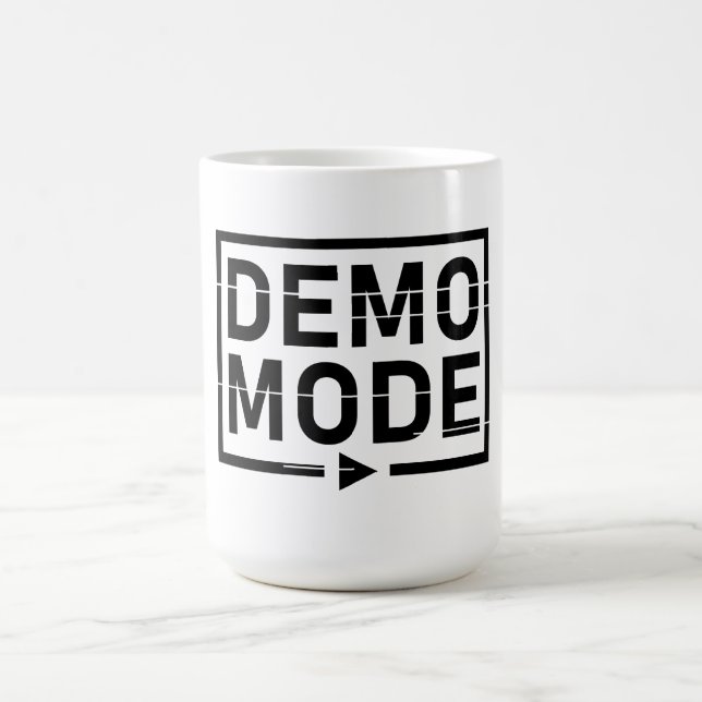 Caneca De Café Modo de demonstração Áudio V1 (Centro)