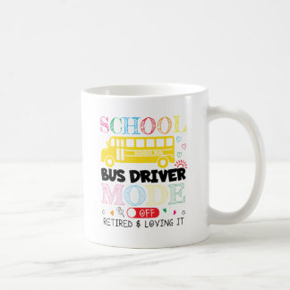 Caneca De Café Modo de Driver de Barramento Escolar Desativado Ap