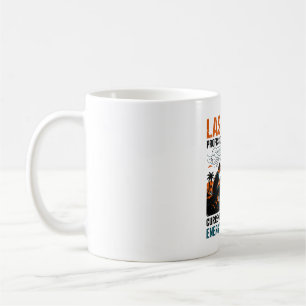 Caneca De Café Modo de Economia de Energia do Pensador Excessivo