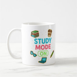 Caneca De Café Modo de Estudo Ativado