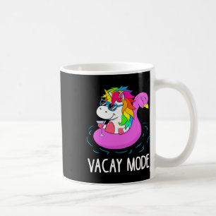 Caneca De Café Modo de Férias Grátis Unicorn Furioso Oferta de Fé