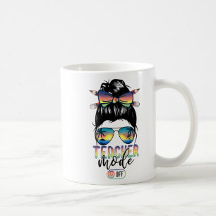 Caneca De Café Modo Desligado Camisa Fim Do Ano Alô Verão