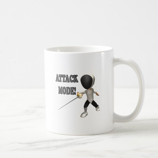 Caneca De Café Modo do ataque (Direita)