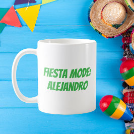 Caneca De Café Modo Festa Personalizado Cinco de Maio