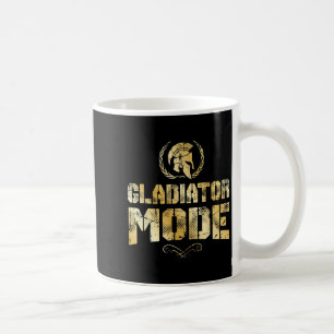 Caneca De Café Modo Gladiador Espartano Mitologia Workout Guerrei