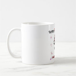 Caneca De Café Modo Papai Noel Atrevido – Design de Natal Bilíngu