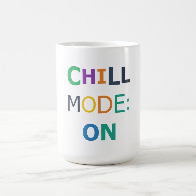 Caneca De Café Modo Relax Ligado (Centro)