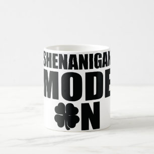 Caneca De Café Modo Shenanigan ligado