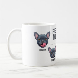 Caneca De Café Modos de Frenchie Design Engraçado de Bulldog Fran