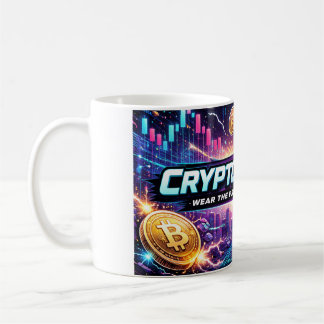 Caneca De Café Moeda Criptográfica