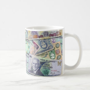 Caneca De Café Moeda jamaicana - cédulas