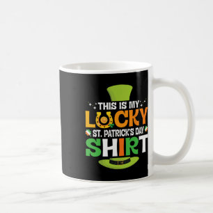 Caneca De Café Moedas de Ouro Ímanes Trevos Irlandeses Este É o M