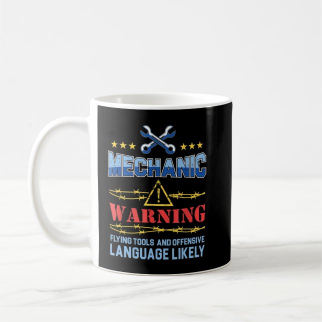 Caneca De Café Moedas Mecânicas Engraçadas Taxa Horária Mão-de-Ob (Esquerda)