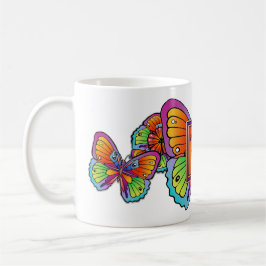 Caneca De Café MOG DE Design de Frota e Borboleta Modelos