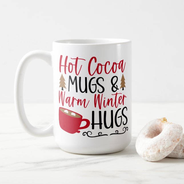 Caneca De Café Mogas e abraços de cacau quente (Com Donut)