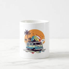 Caneca De Café Mogas e Copas de Férias de Verão