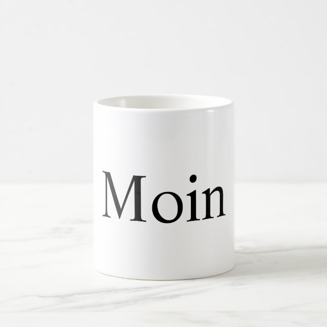 Caneca De Café Moin Tasse, Dialekt aus Nord deutschland, Hamburg (Centro)