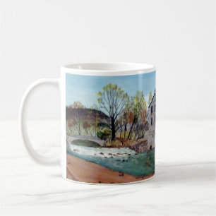 Caneca De Café Moinho de Graysville - a pintura do vovô