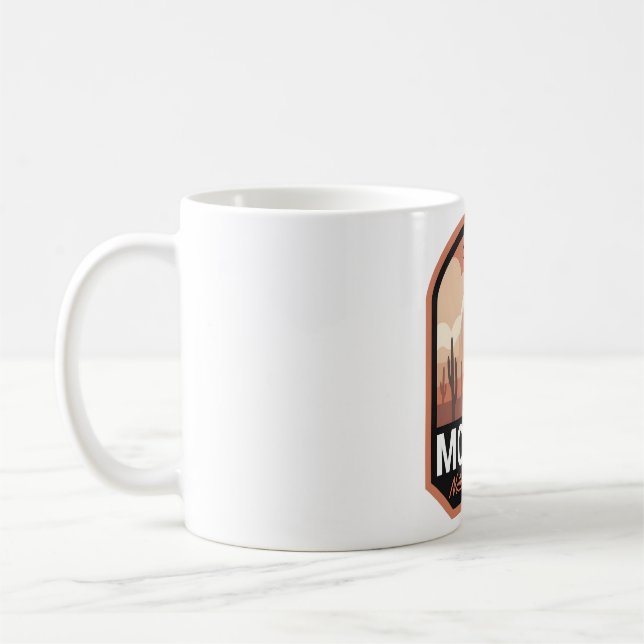 Caneca De Café Mojave National Preserve Desert Cowboy (Esquerda)