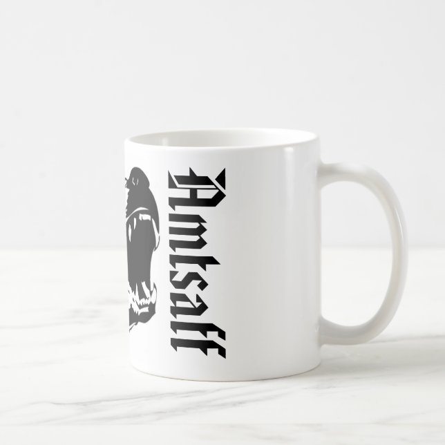 Caneca De Café mok amstaff (Direita)