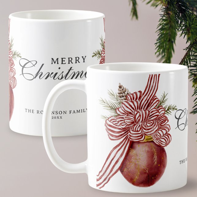 Caneca De Café Mola d'água Sumaria de Natal Arco Strike (Criador carregado)