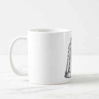 Caneca De Café Molde de Geléia Vitoriana Gravação Cozinha Vintage
