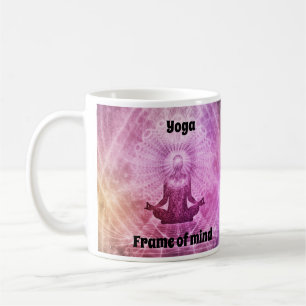 Caneca De Café Moldura mental ioga
