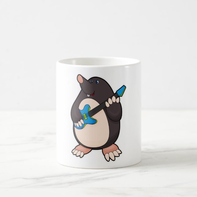 Caneca De Café Mole na Música com Violão (Centro)