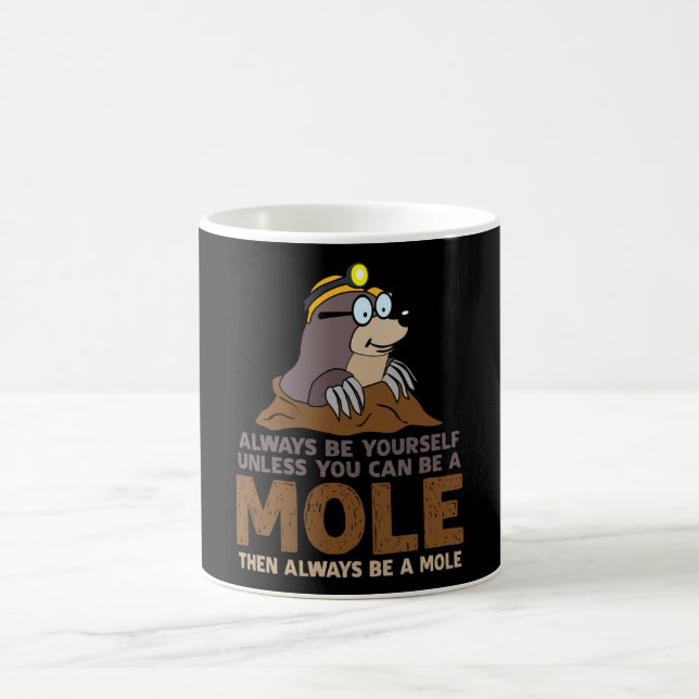 Caneca De Café Mole Sempre Seja Você Mesmo Molas (Centro)