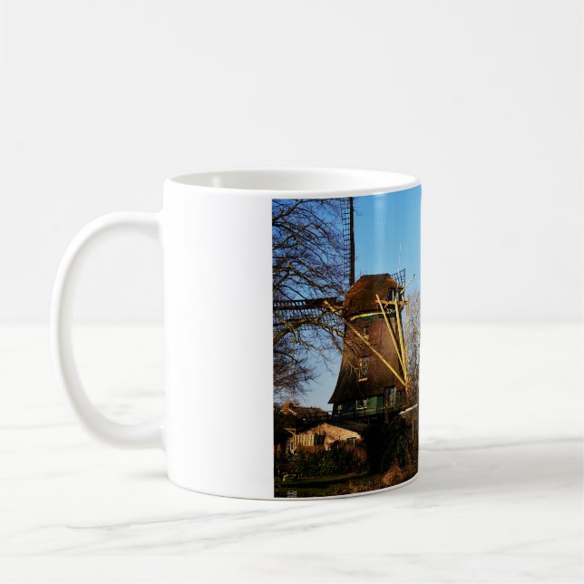 Caneca De Café Molens in Nederlands landschap. (Esquerda)
