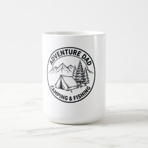 Caneca De Café Moletom de Acampamento do Dia de Aventura - Outdoo