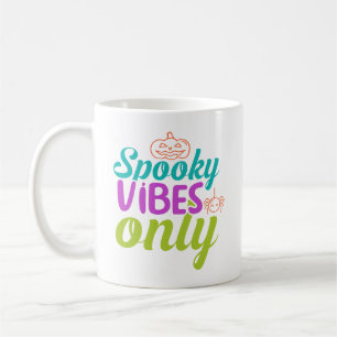 Caneca De Café Moletom Spooky Vibes Only-40378