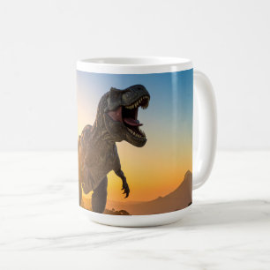 Caneca De Café Moletom T-Rex – Dinossauro Rugindo