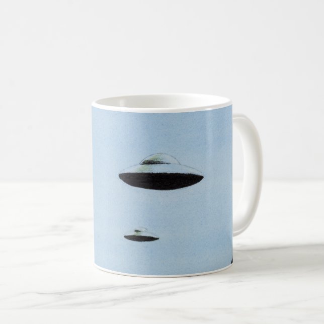 Caneca De Café Molhadores voadores (Frente Esquerda)
