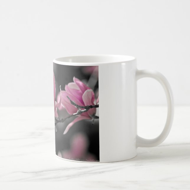 Caneca De Café Molho Rosa Japonês Magnolia (Direita)