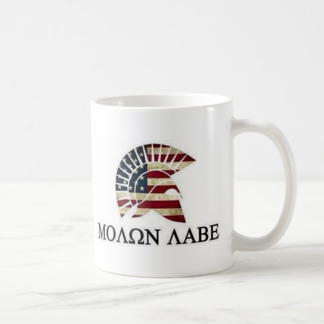 CANECA DE CAFÉ MOLON LABE (Direita)