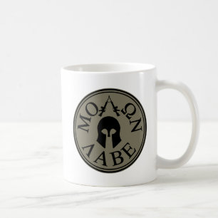 Caneca De Café Molon Labe, vem tomá-los