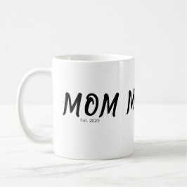 Caneca De Café Mom Established New Mom Gift